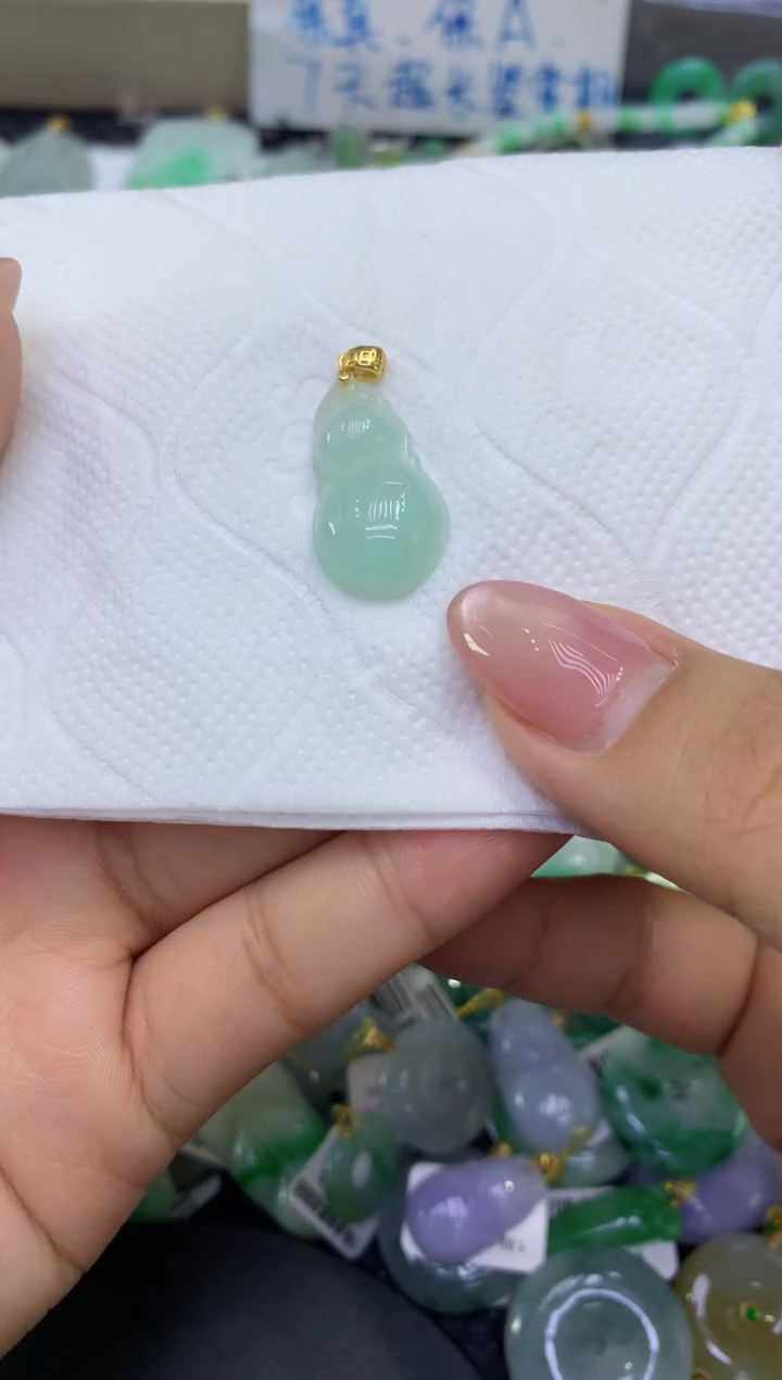 颈饰未镶嵌翡翠天然缅甸A货翡翠