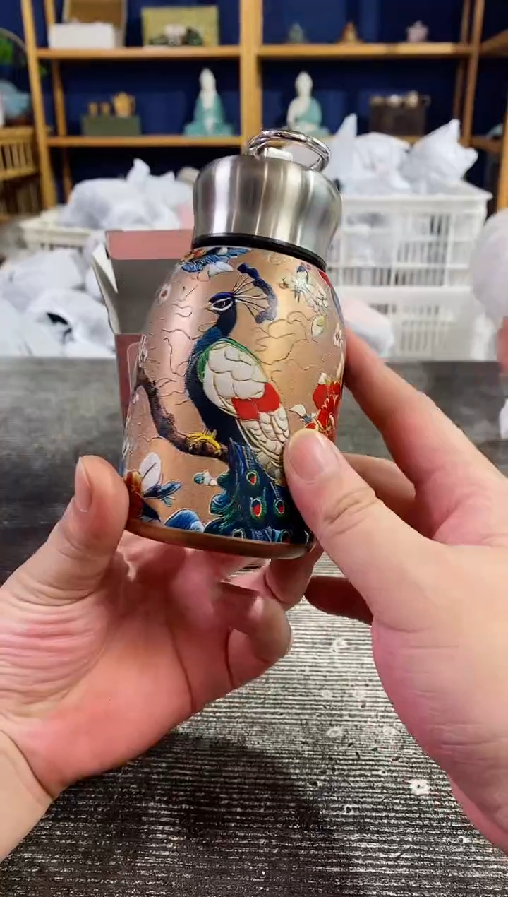 【闪购商品】其他孔雀不锈钢316保温杯