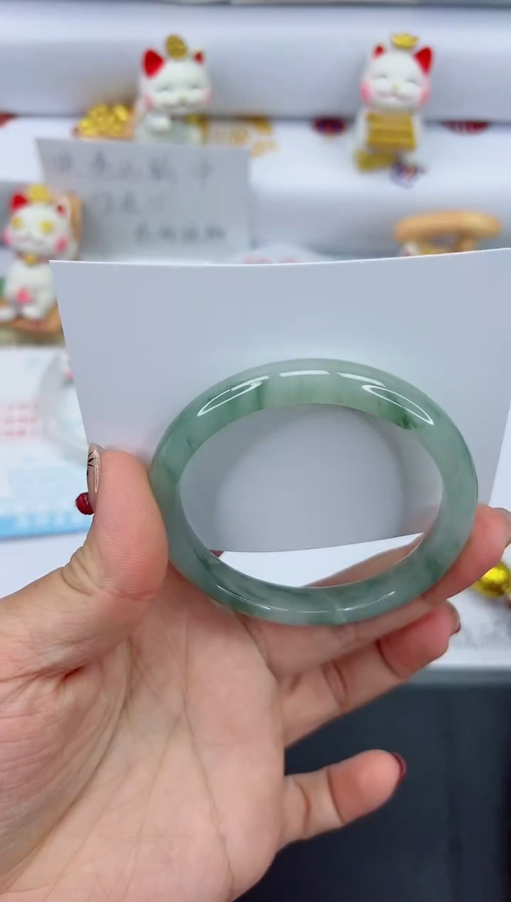 【闪购商品】石英质玉手镯未镶嵌1154-57.6