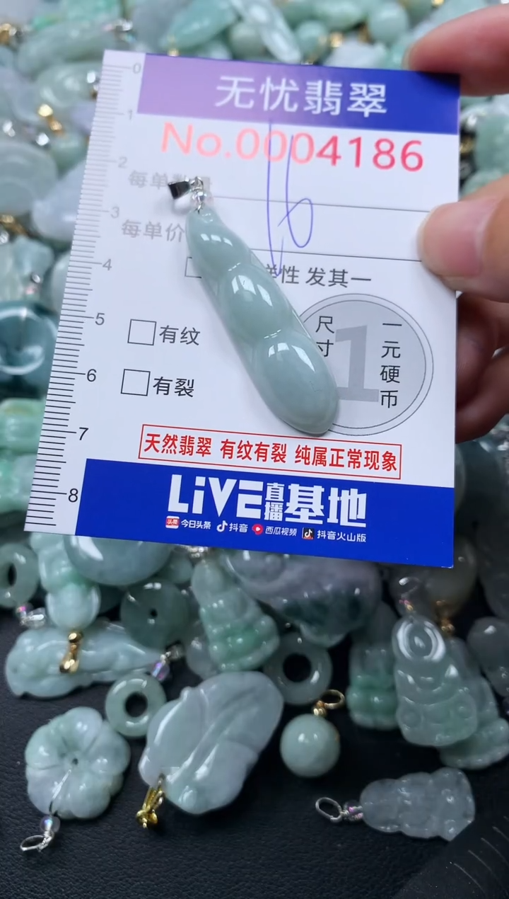 颈饰未镶嵌翡翠4186