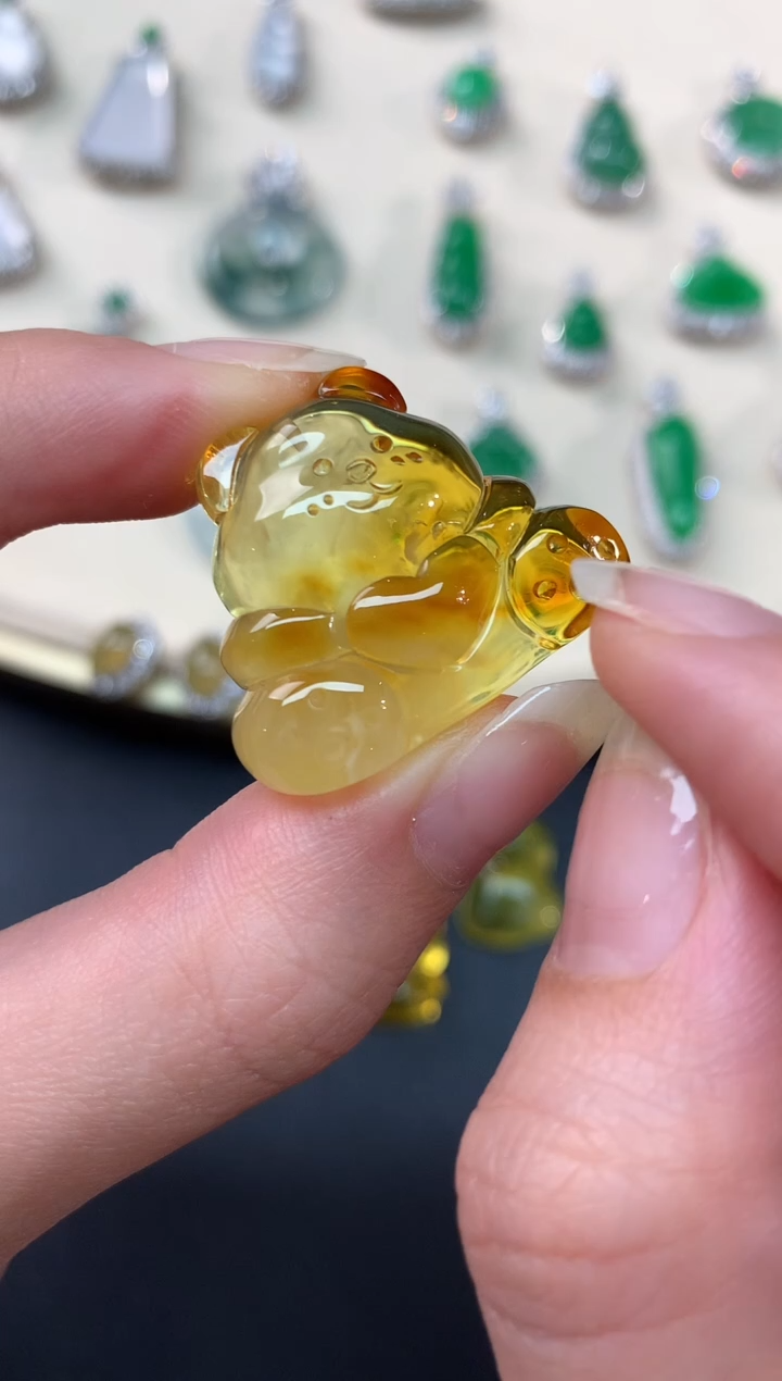 【闪购商品】琥珀裸石未镶嵌A116|580
