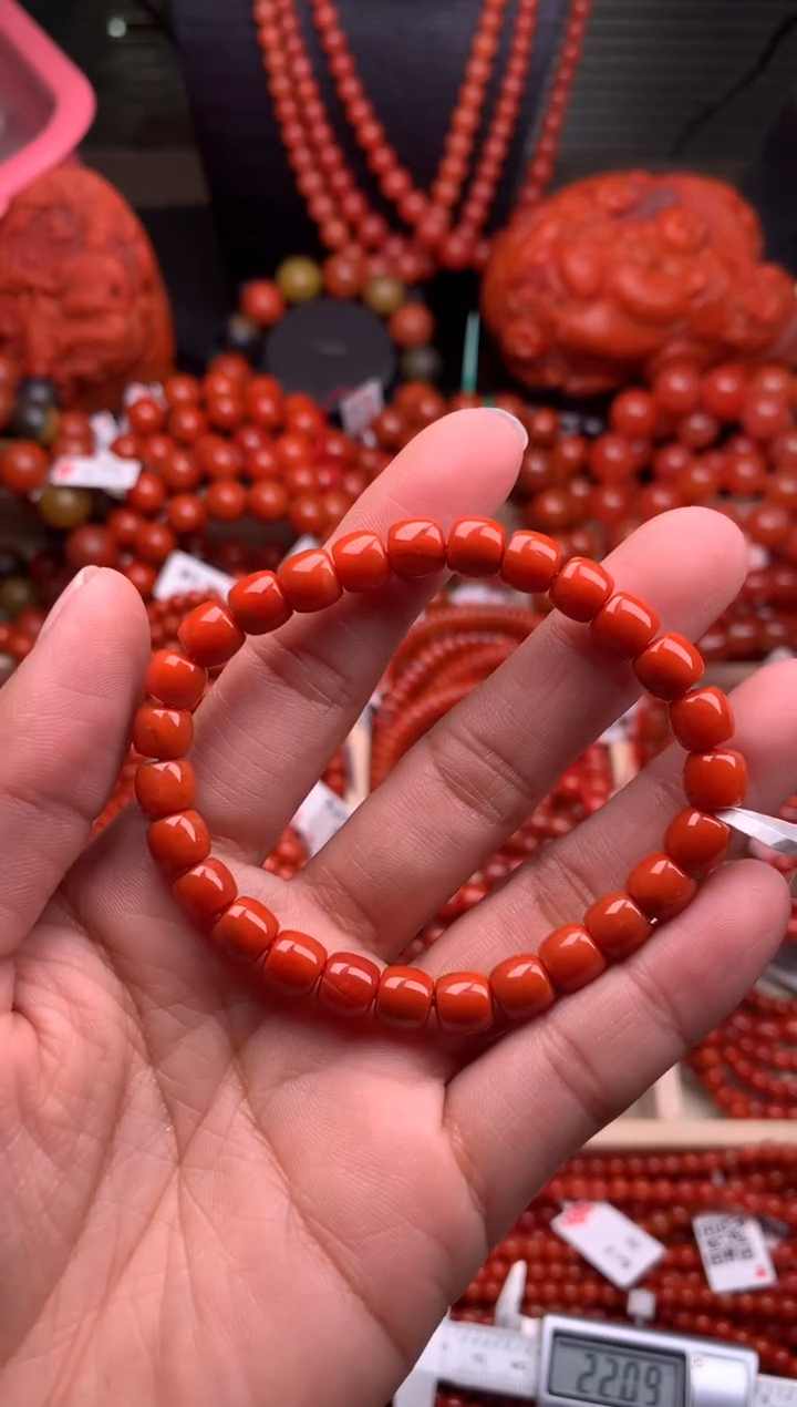 【闪购商品】南红玛瑙珠宝奇石未镶嵌7随机多样性/一条