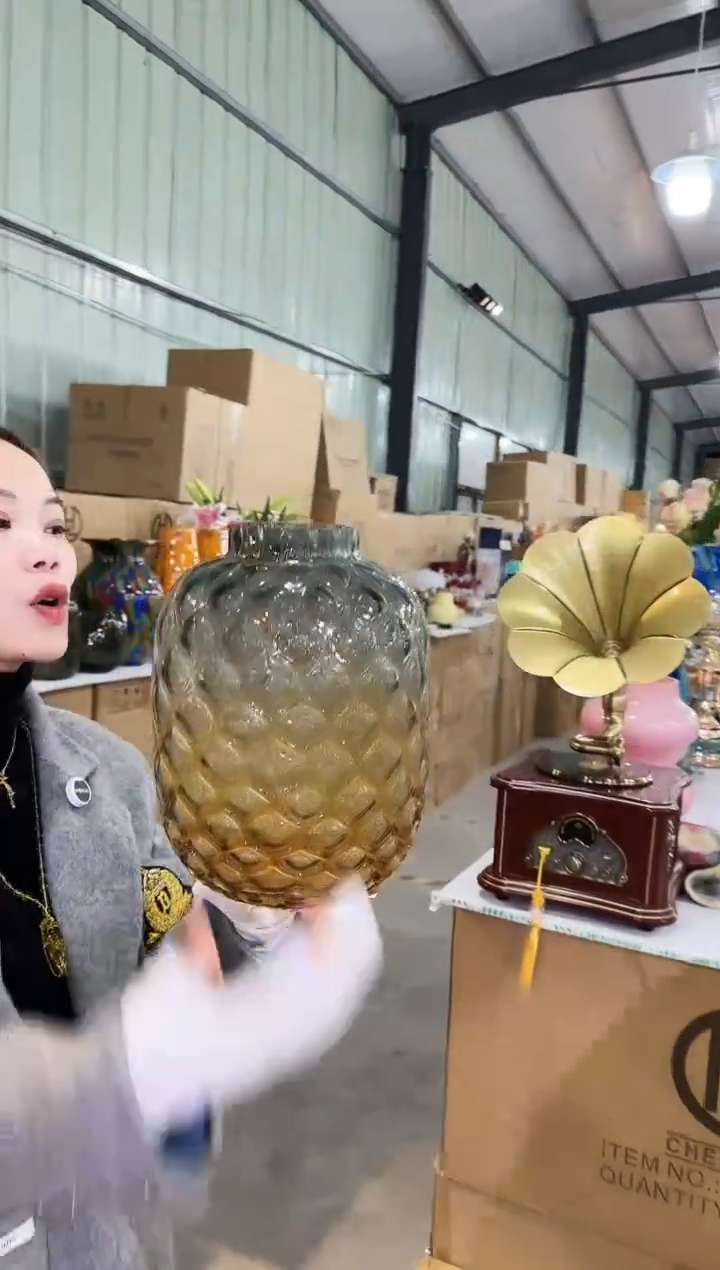 【闪购商品】无铅玻璃悠悠B-花器-33早