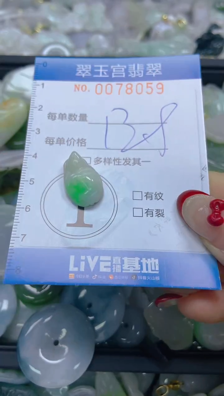 【闪购商品】翡翠颈饰未镶嵌闪购0078059