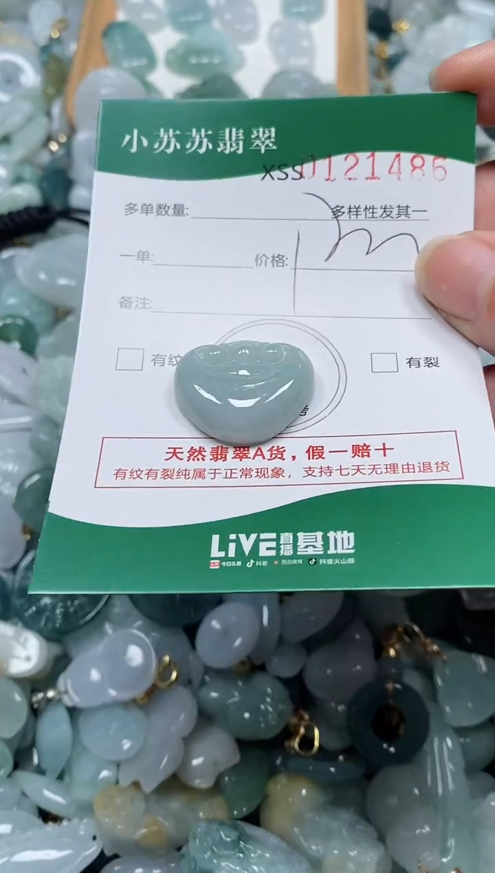 【闪购商品】翡翠颈饰未镶嵌闪购商品0121486