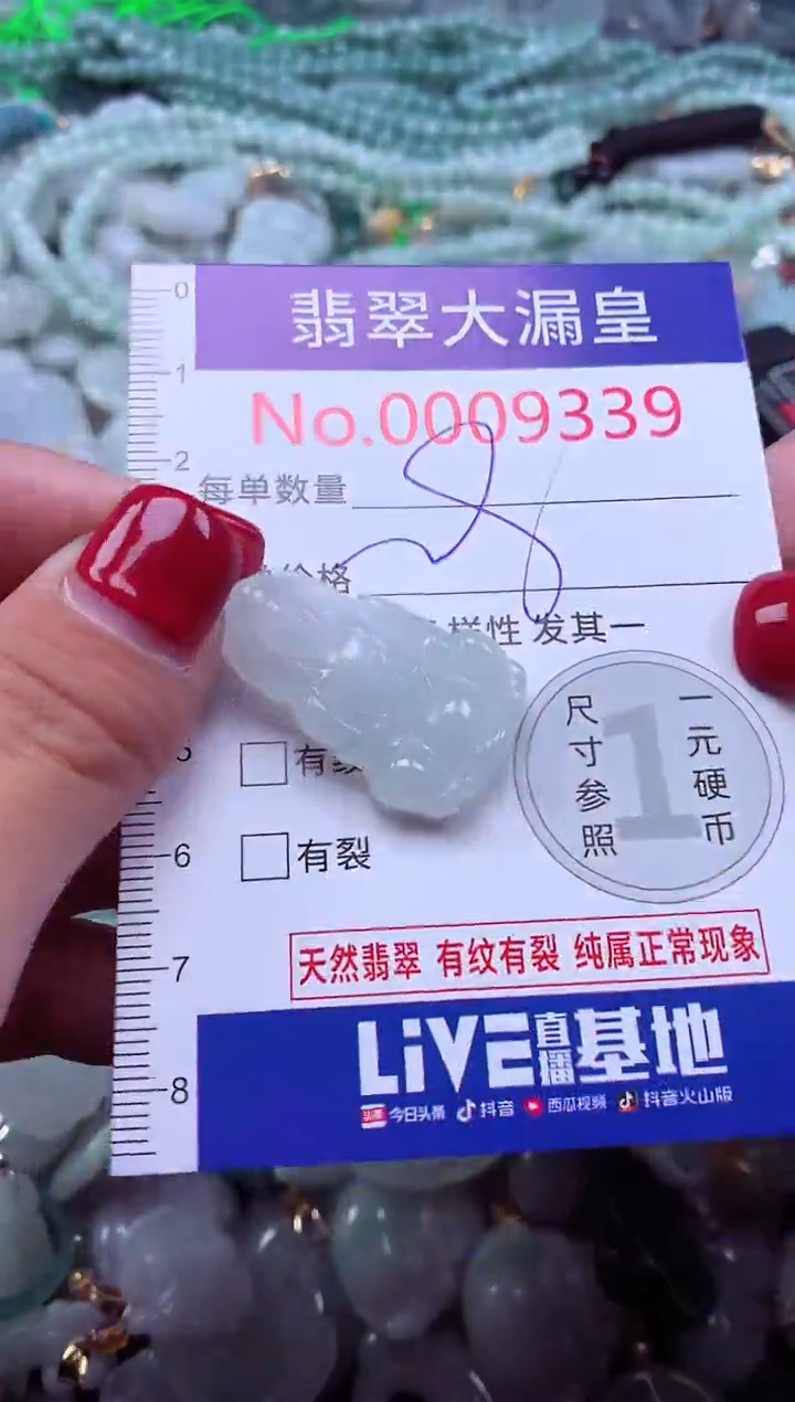 颈饰未镶嵌翡翠9339