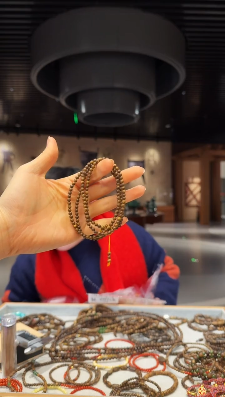 【闪购商品】沉香手串海南沉香多圈圆珠