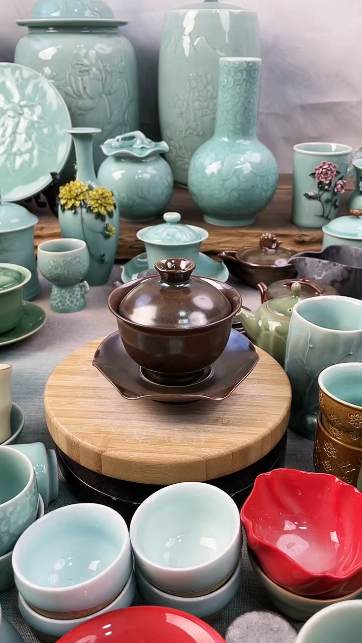 【闪购商品】特价 微瑕 慧仙青瓷