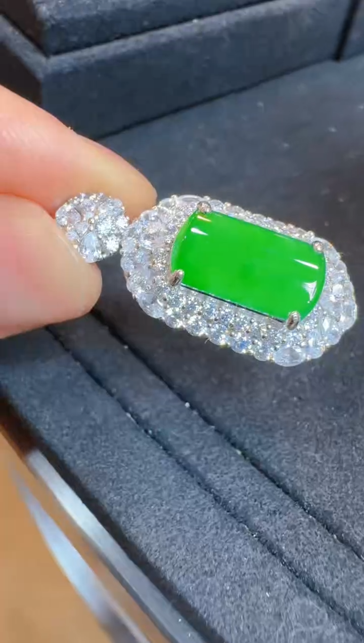 翡翠银S925镶嵌吊坠(不含链)多样性团购发一件