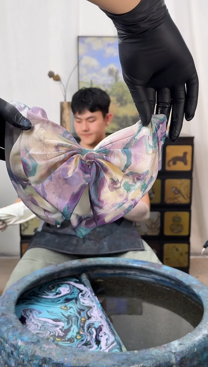 695 星汉灿烂 三层蝴蝶抓夹