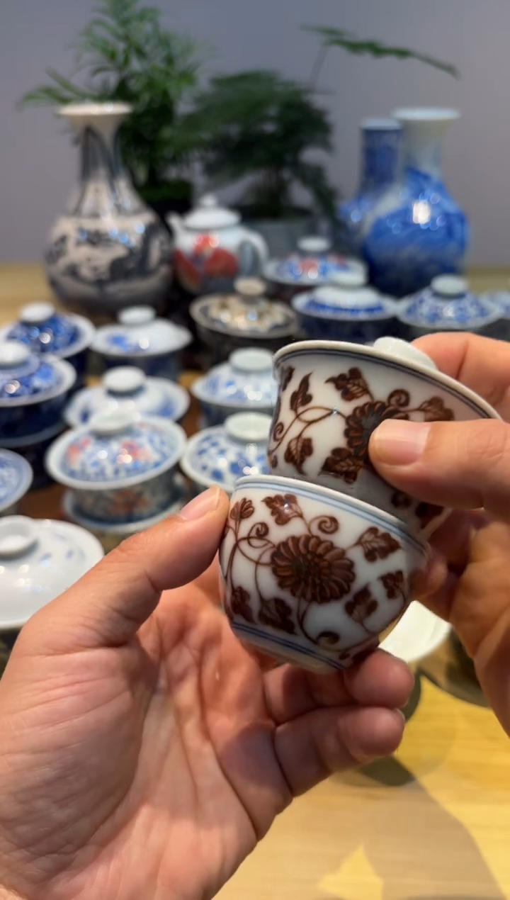 【闪购商品】景德镇手绘茶具........