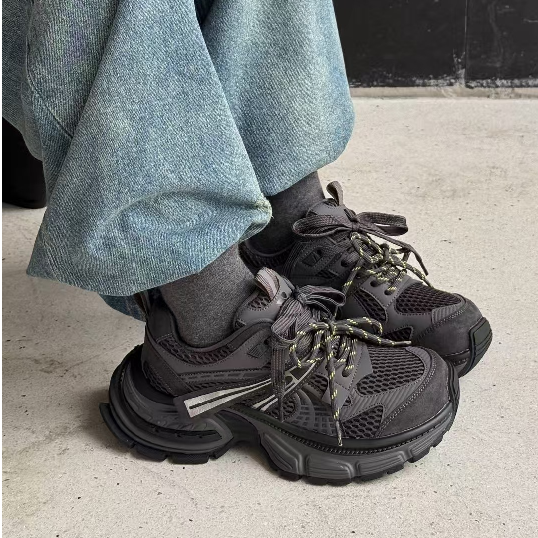 贝姐同款【十三行小众设计老爹鞋】厚底双鞋带老爹鞋休闲鞋59959A