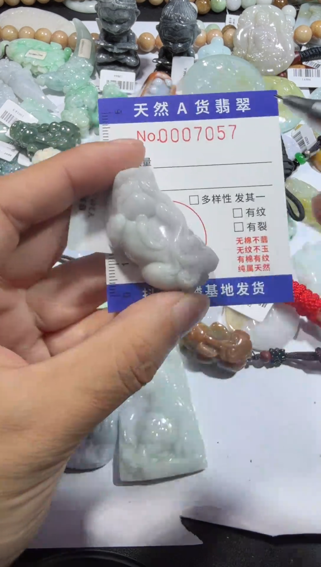 【闪购商品】翡翠颈饰未镶嵌00007057