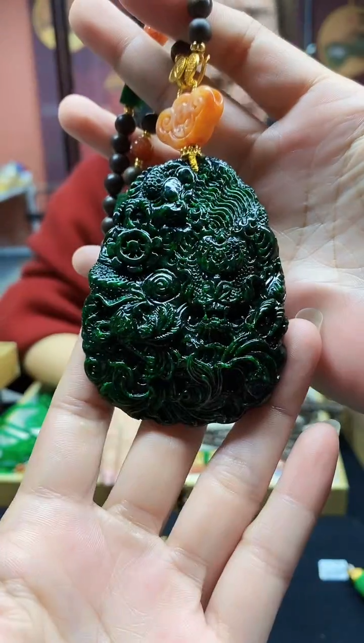 颈饰未镶嵌翡翠翡翠吊坠