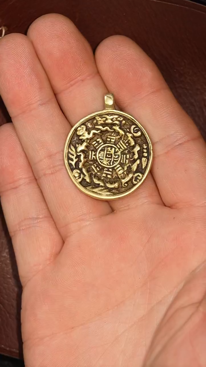 冲赛康胡子哥，藏传九宫八卦牌246