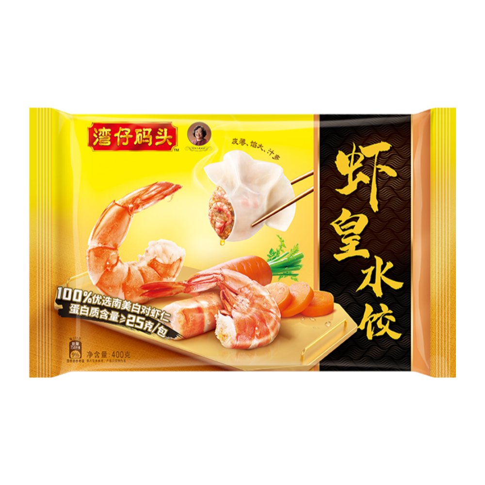 湾仔码头 虾皇水饺 400g