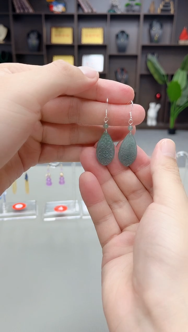 未镶嵌翡翠耳饰X20