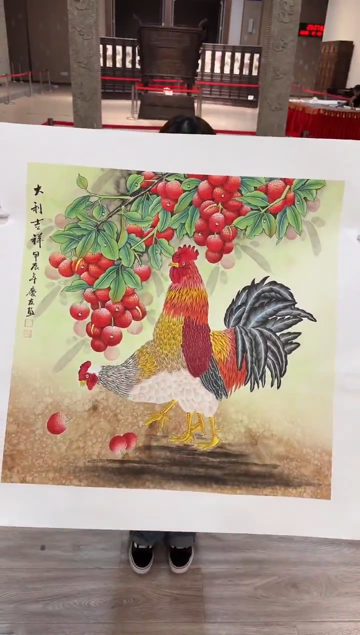 国画35赵隆轩美术馆李庆友老师作品