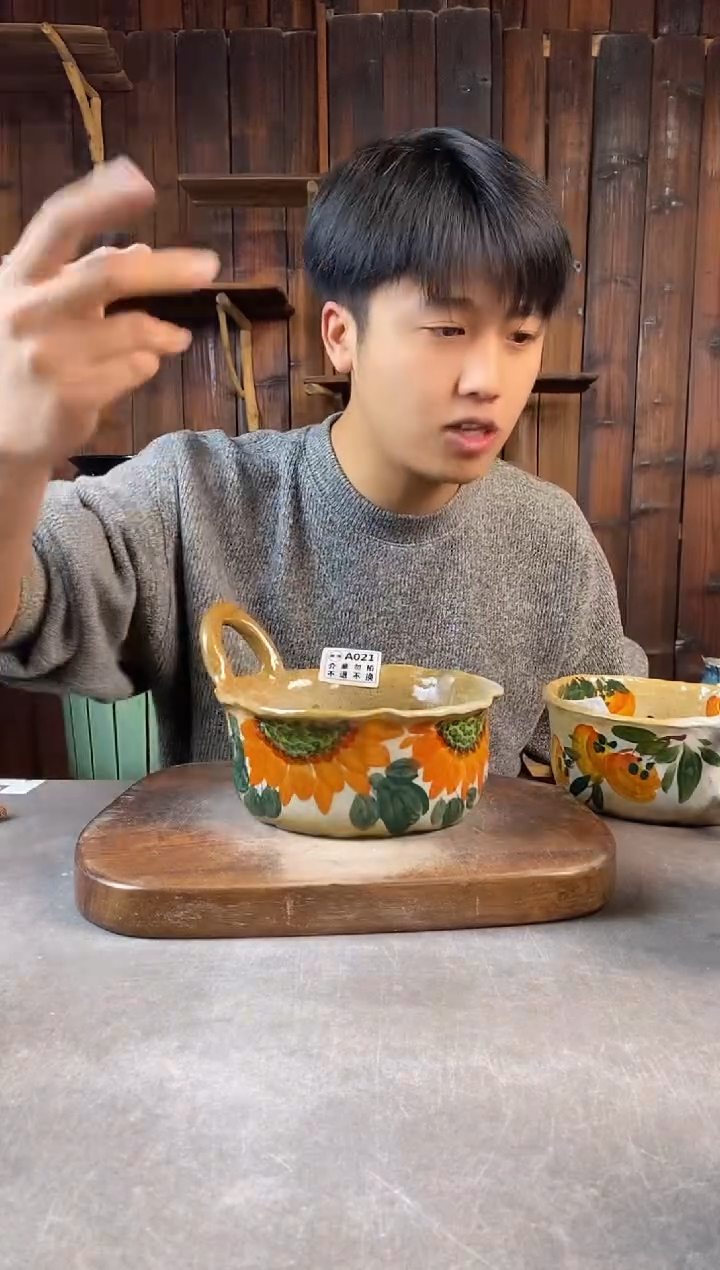 碗021，手工手绘，超值陶瓷X