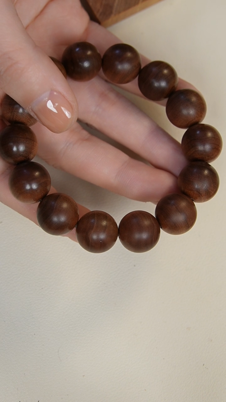 【闪购商品】檀香木手串/手链老山檀香1.6圆珠单圈供奉料沉水