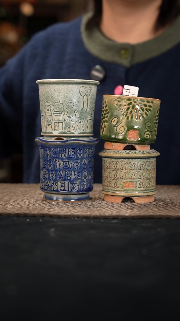 口径花盆12-30-109一组4个默认有瑕