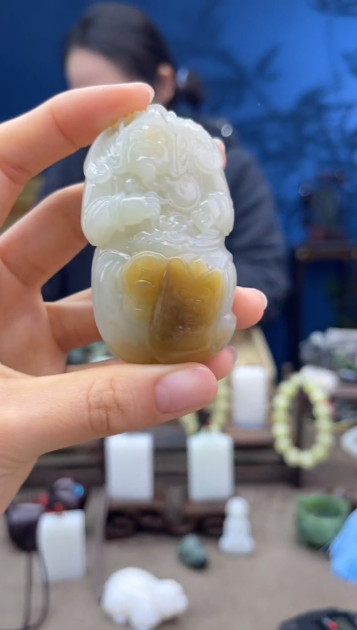 【闪购商品】和田玉颈饰未镶嵌1