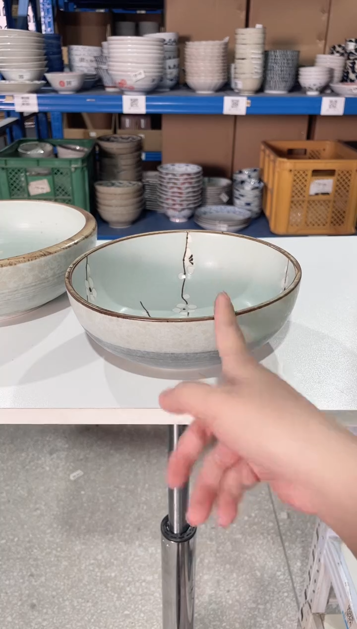 陶瓷A7【1支】大圆钵19.5CM