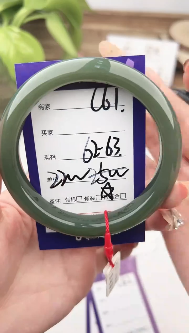 未镶嵌手镯和田玉微色差C61