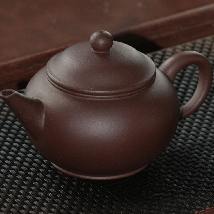 原矿手工精工水平紫砂壶