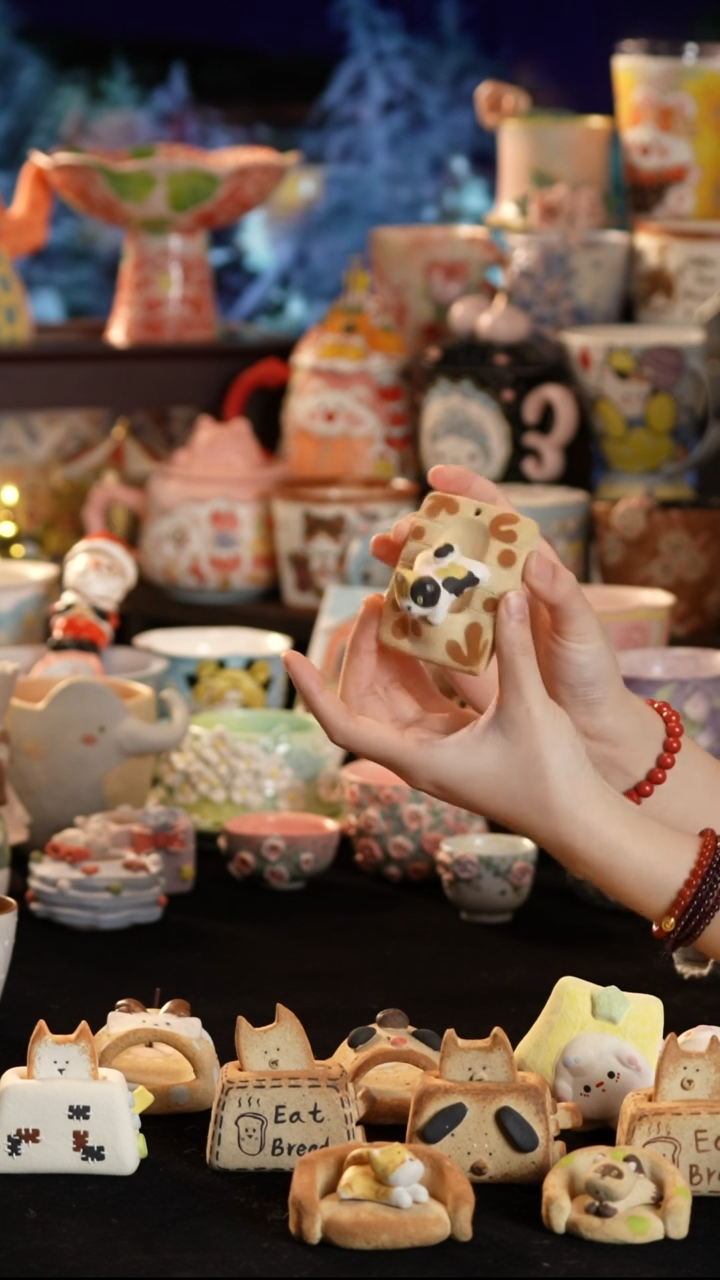 其他陶景德镇釉下彩手绘设计师款陶瓷