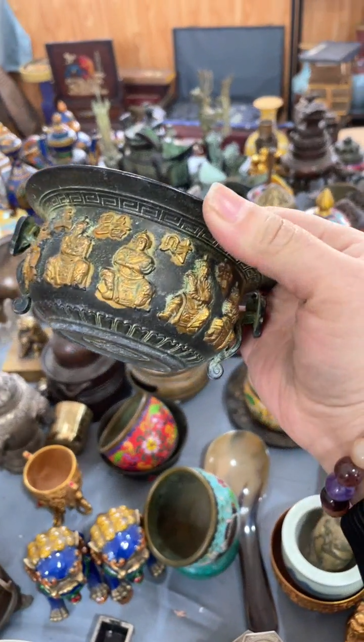 【闪购商品】2宫廷影视老旧工艺摆件