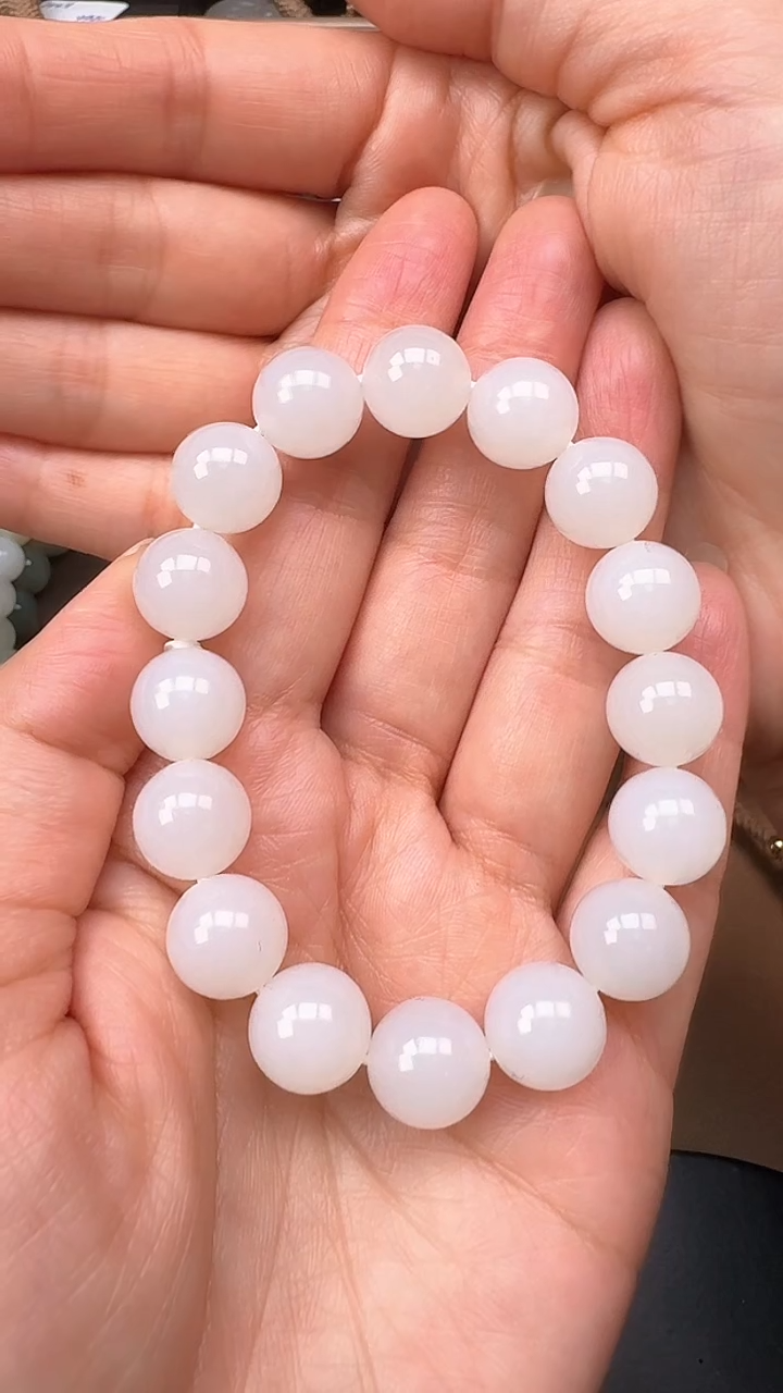 【闪购商品】和田玉手串未镶嵌1197手串12mm