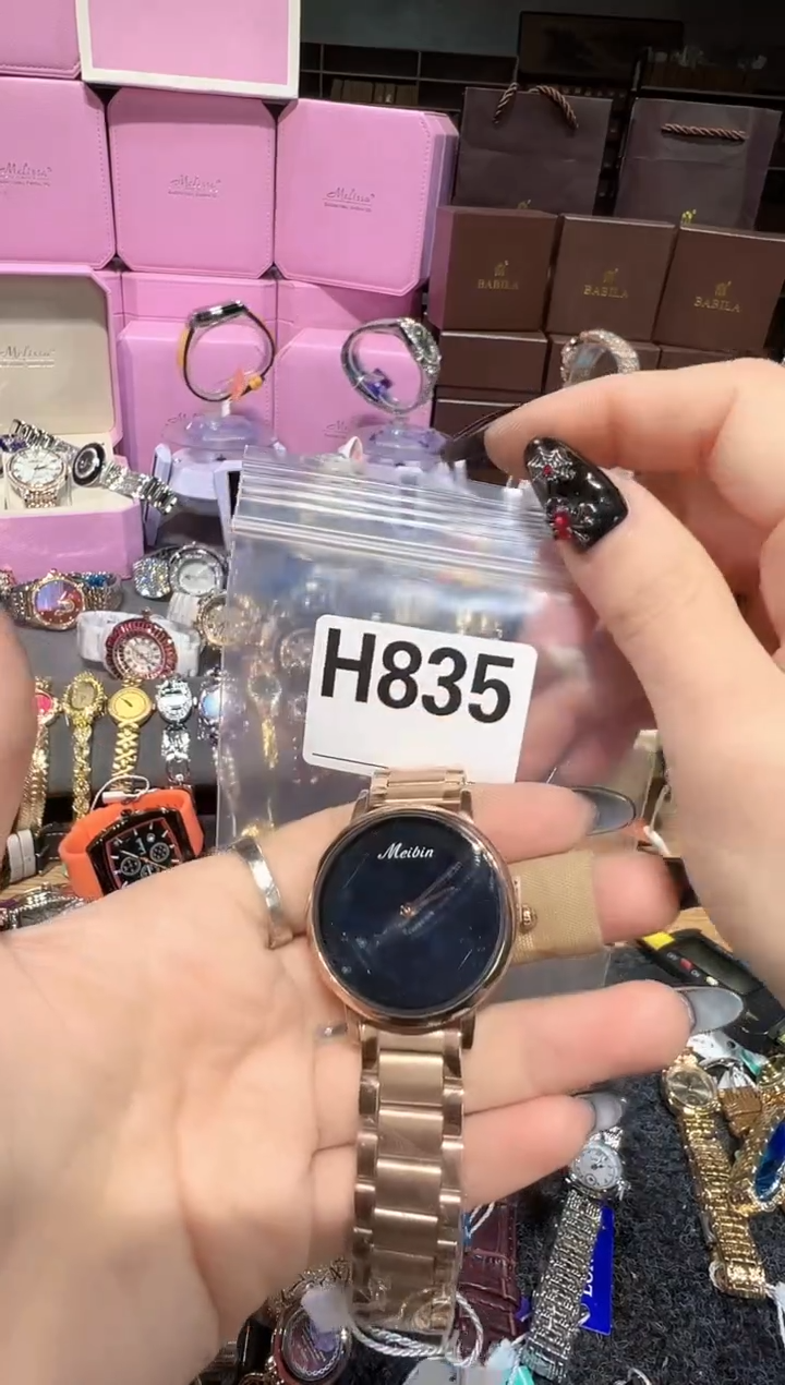 石英机芯不锈钢不锈钢直播定闪专用