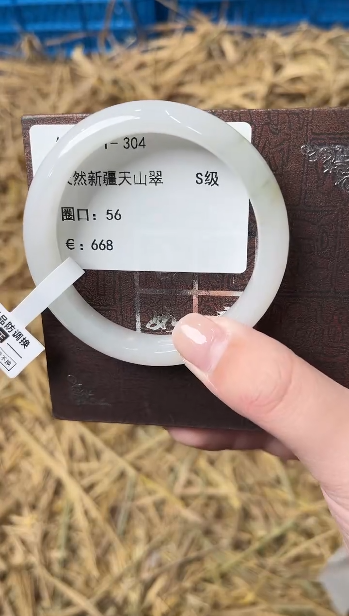未镶嵌手镯石英质玉T-304