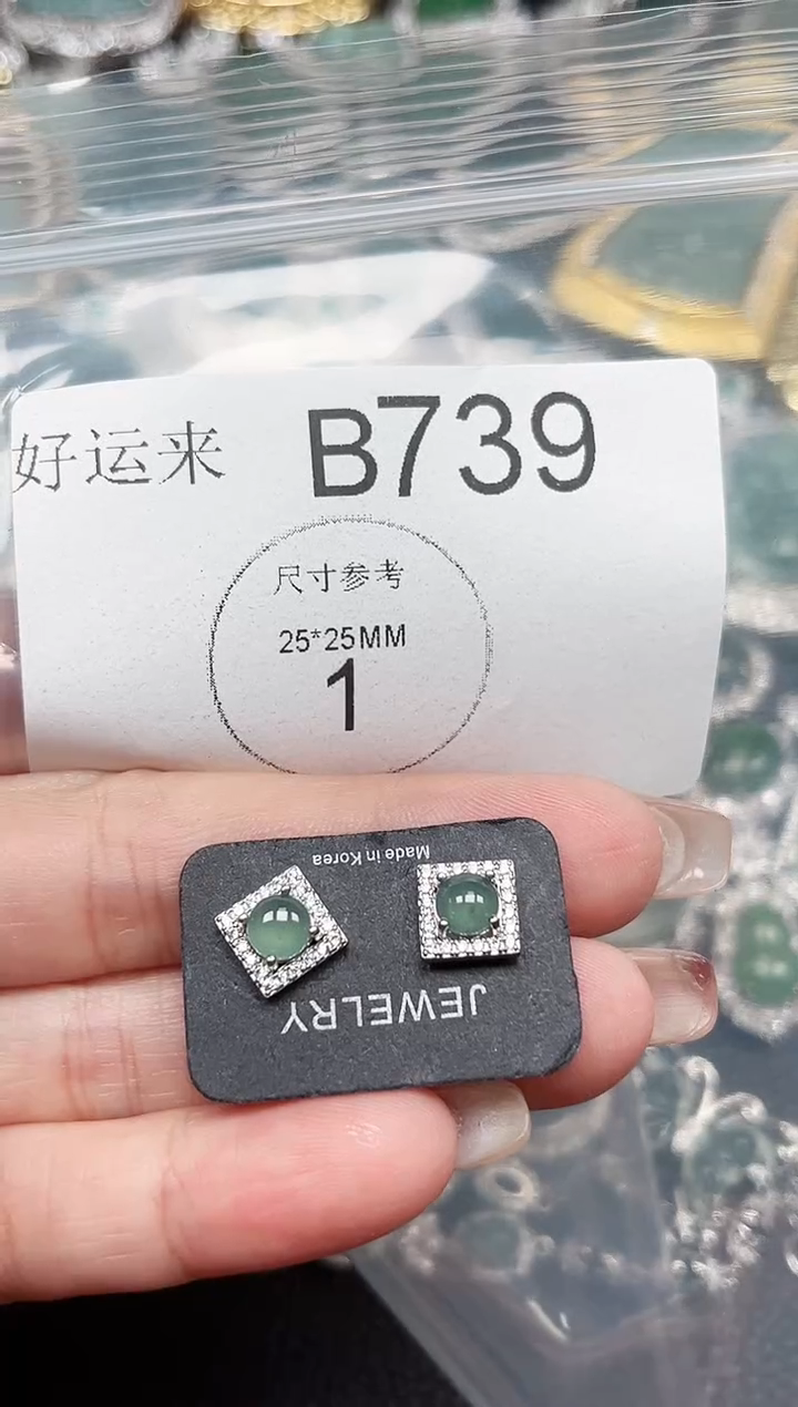 【闪购商品】翡翠颈饰未镶嵌送皮绳