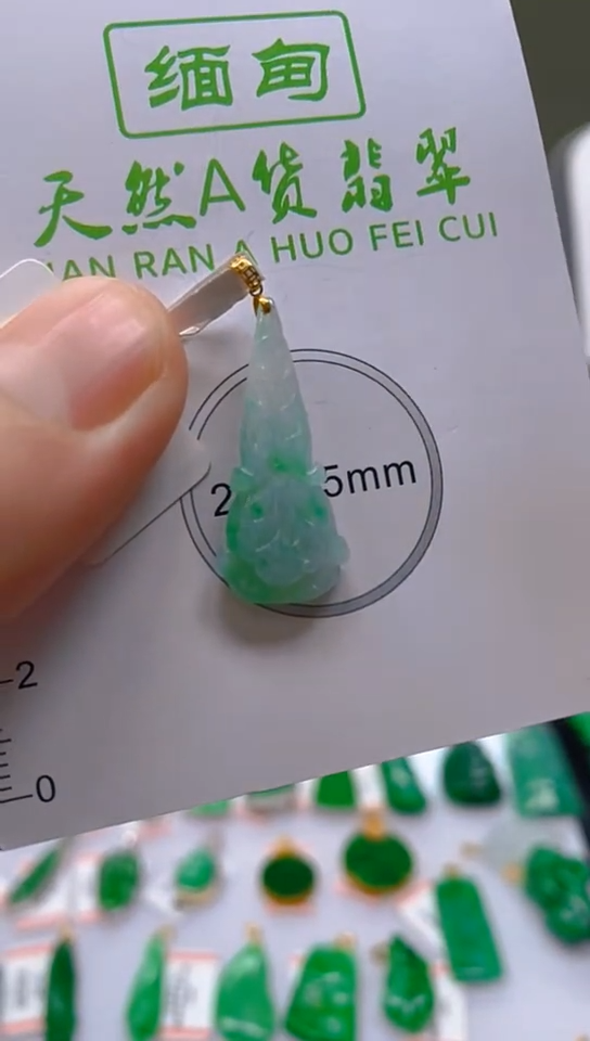 【闪购商品】翡翠颈饰18K金镶嵌 新号开播，全场乱卖