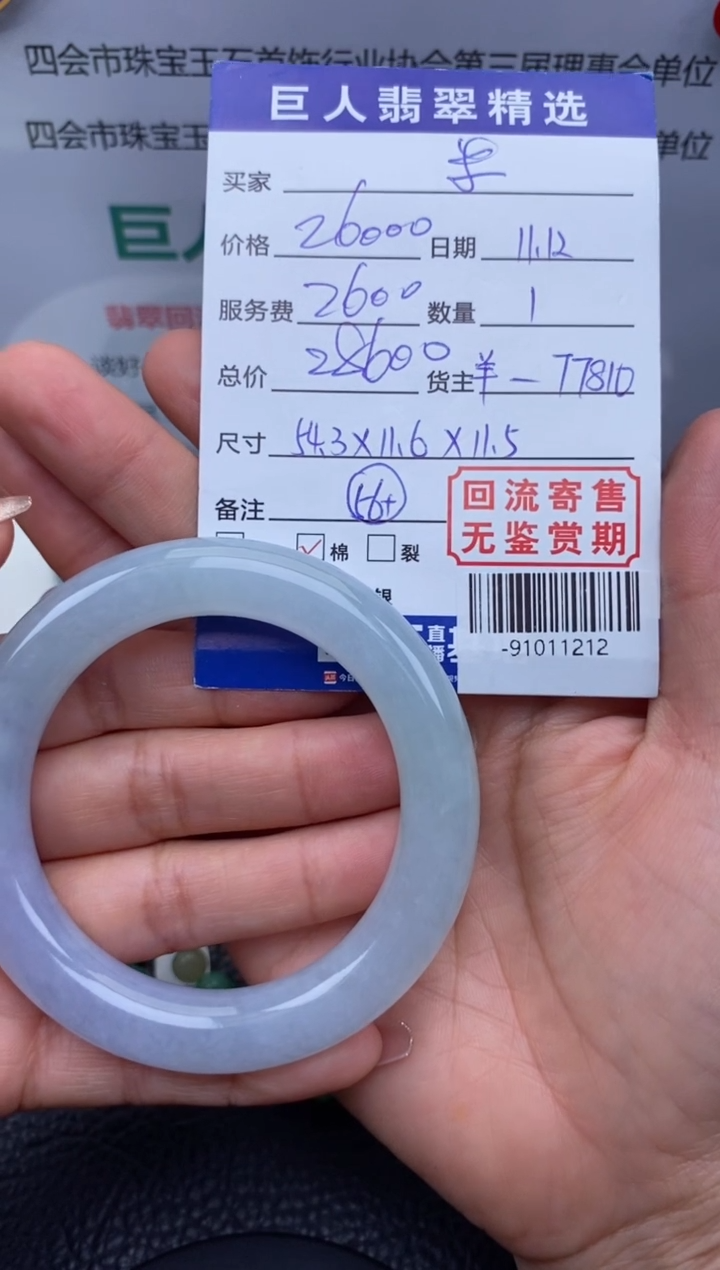 【闪购商品】翡翠颈饰未镶嵌手镯多人-91011212