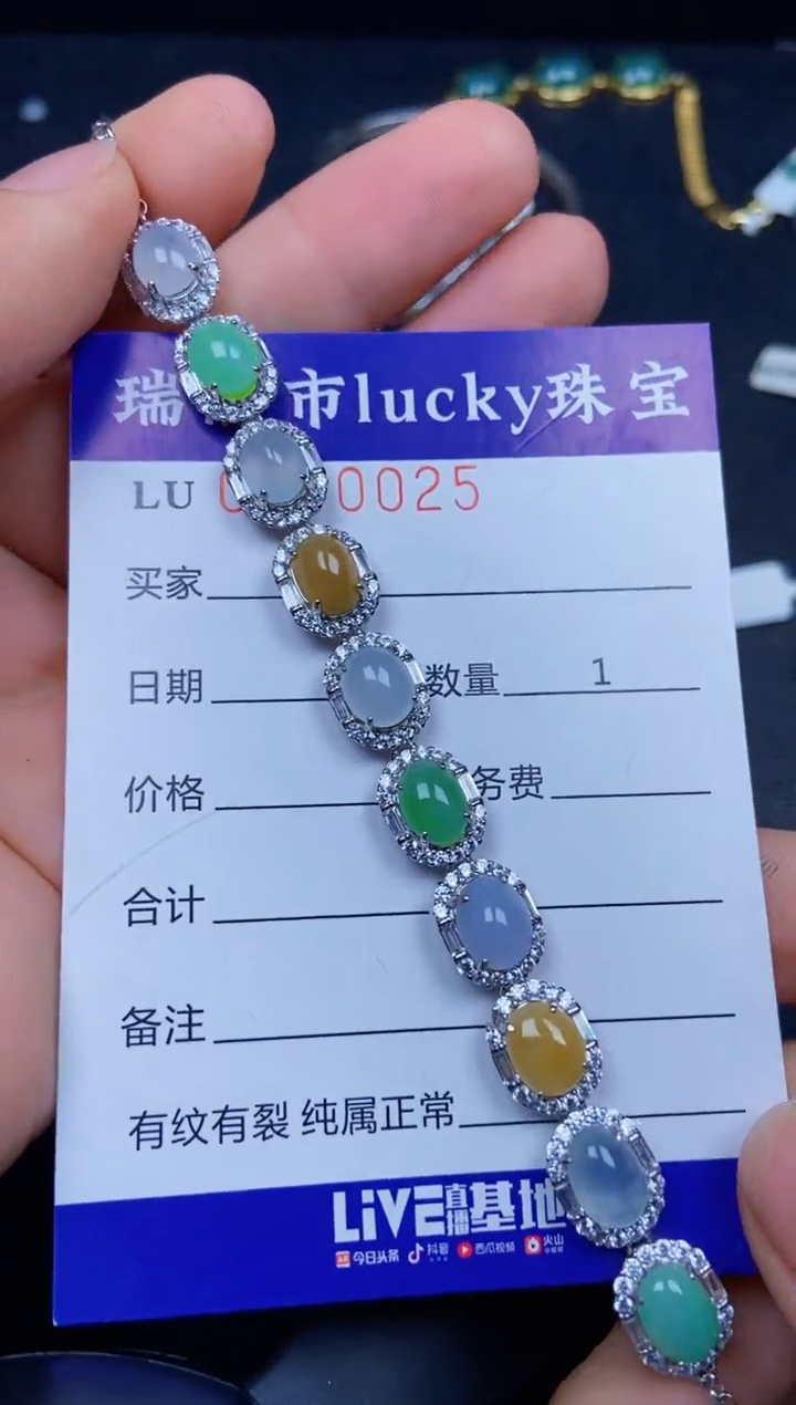 【闪购商品】翡翠颈饰银S925镶嵌0025