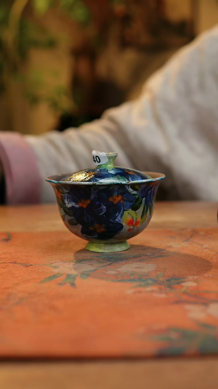 【闪购商品】瓷片1040景德镇手工手绘釉下彩高温瓷