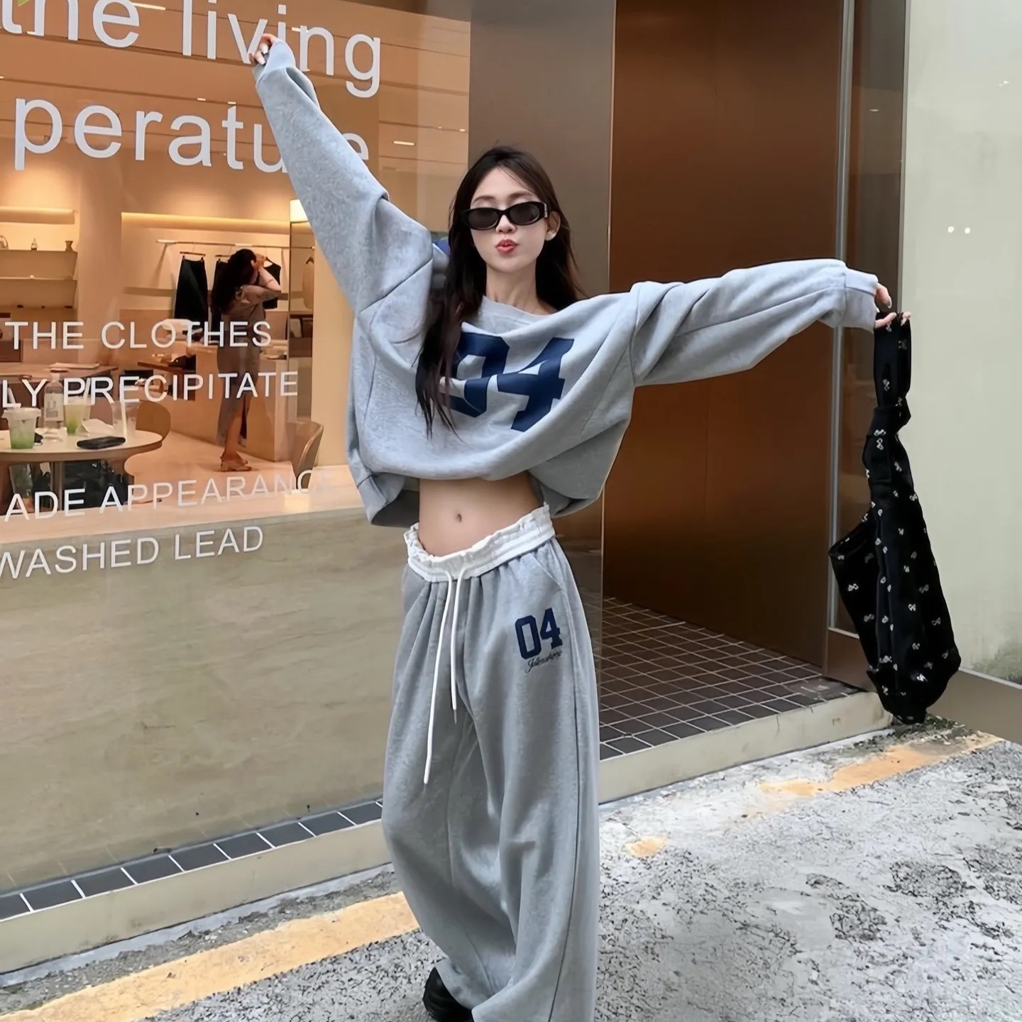 A391-A400【十三行服饰】秋冬厚外套 颗粒绒 棉服 大衣 西装通勤款