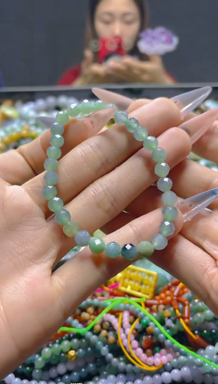 颈饰未镶嵌翡翠5MM