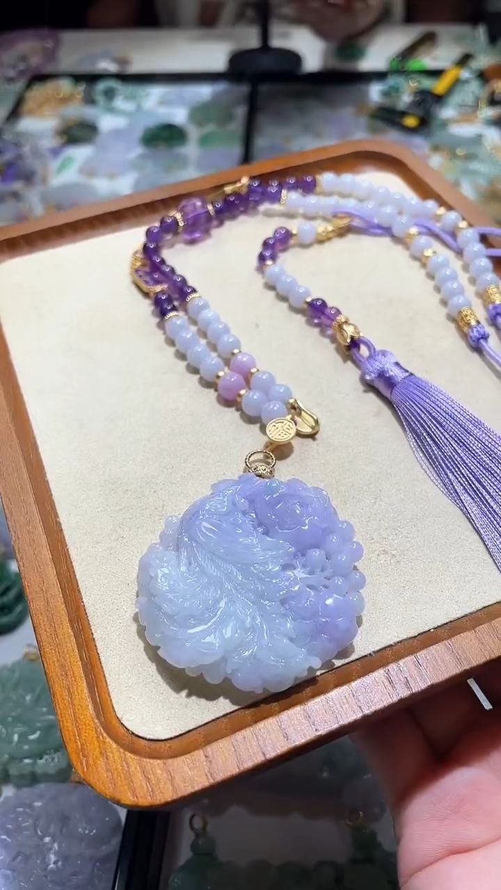 【闪购商品】翡翠颈饰未镶嵌吊坠