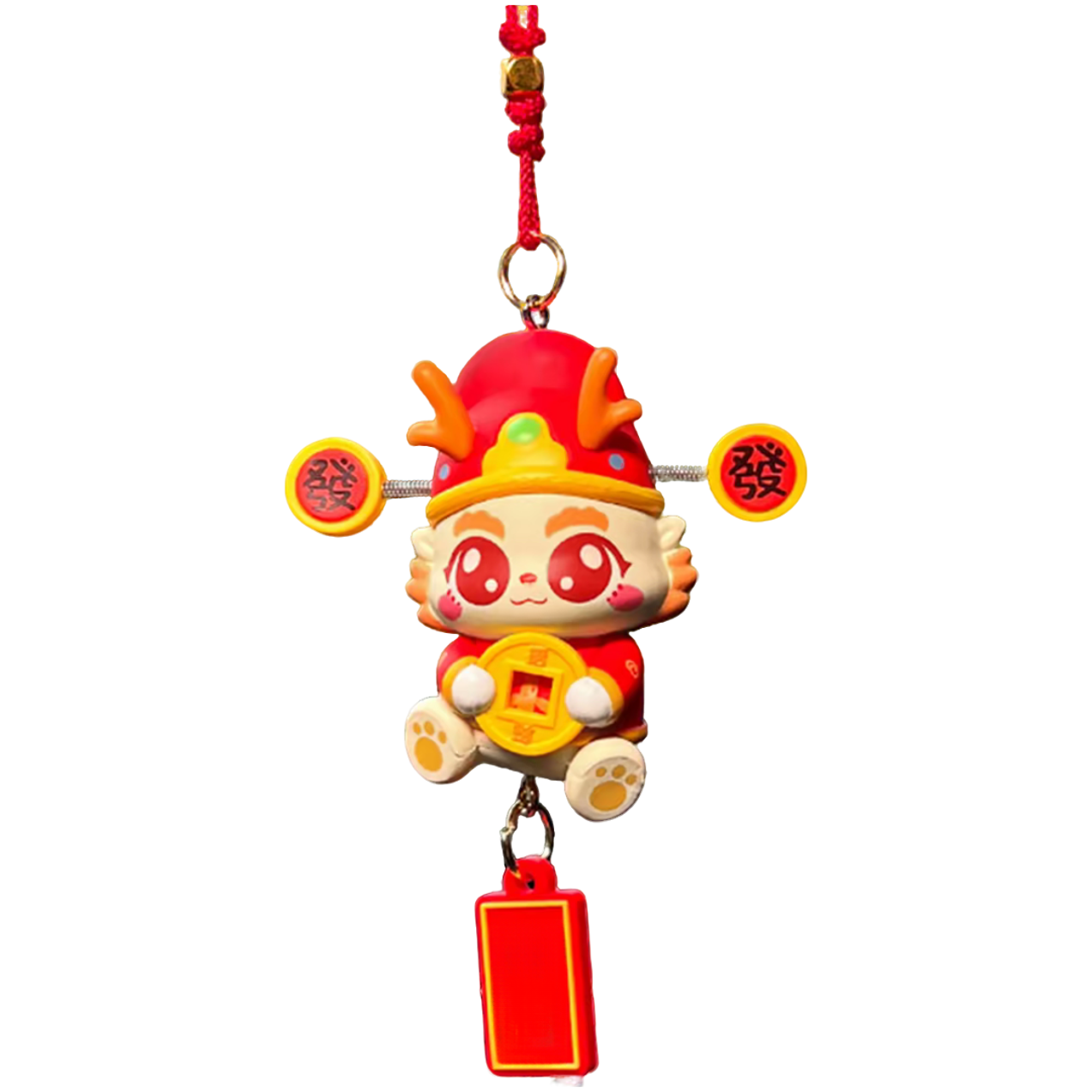 准新品  吉祥物汽车挂件（3个）