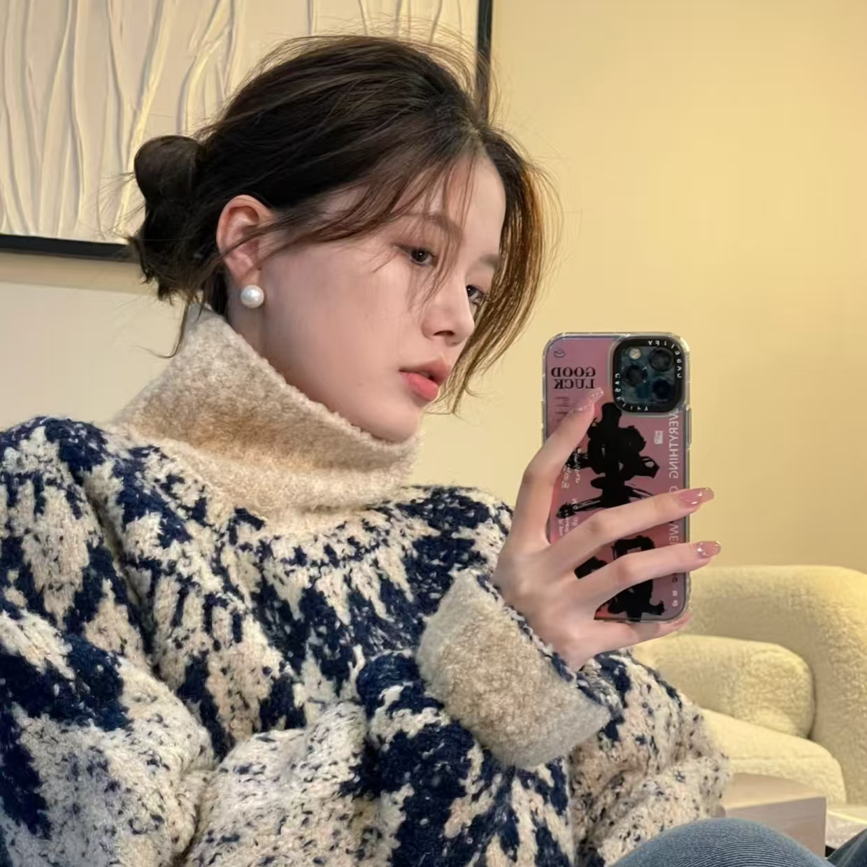 年底清货 空姐素丁12-13mm 冷白极光正圆 简约甜美百搭