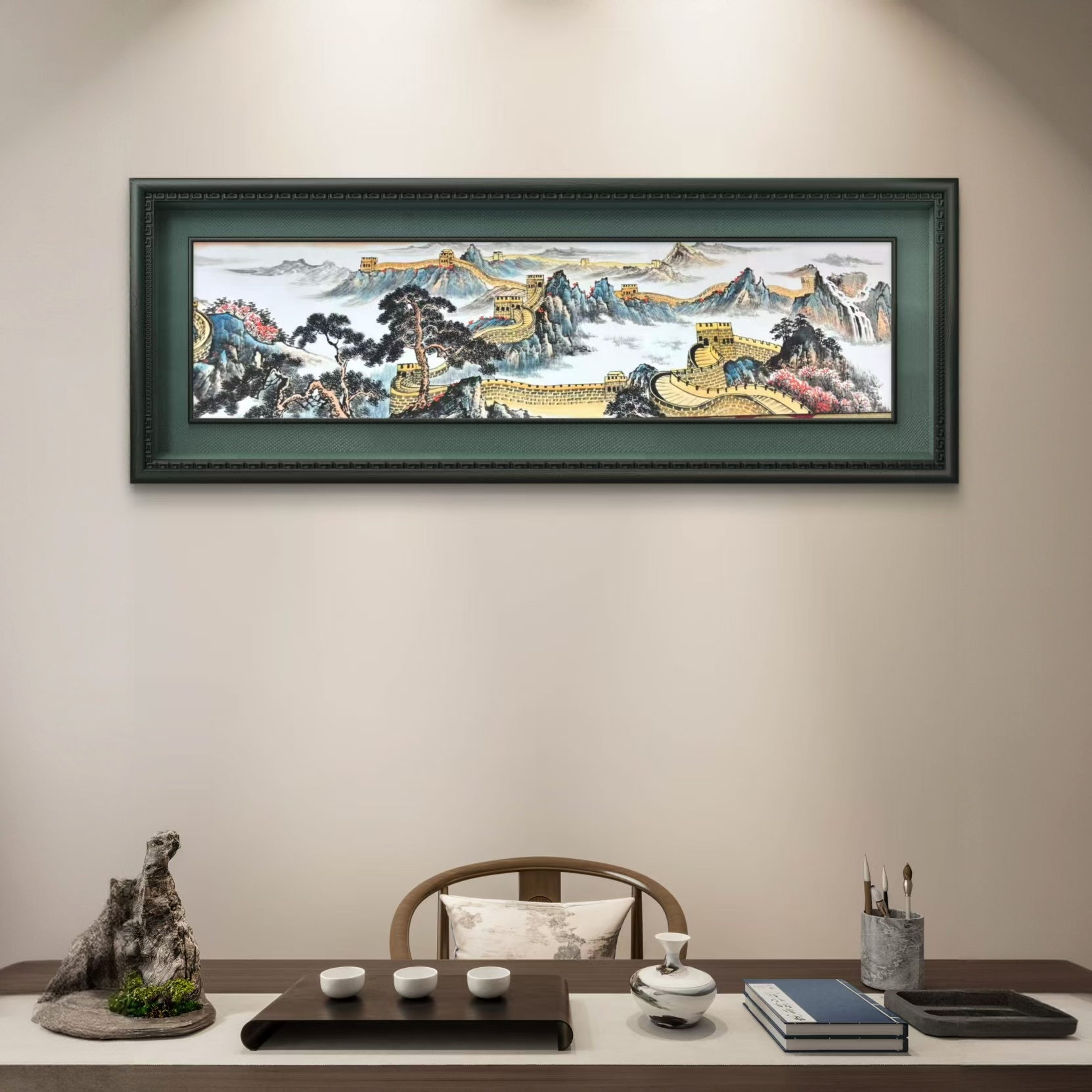 赵立鹤·长城揽胜·10米国画长卷