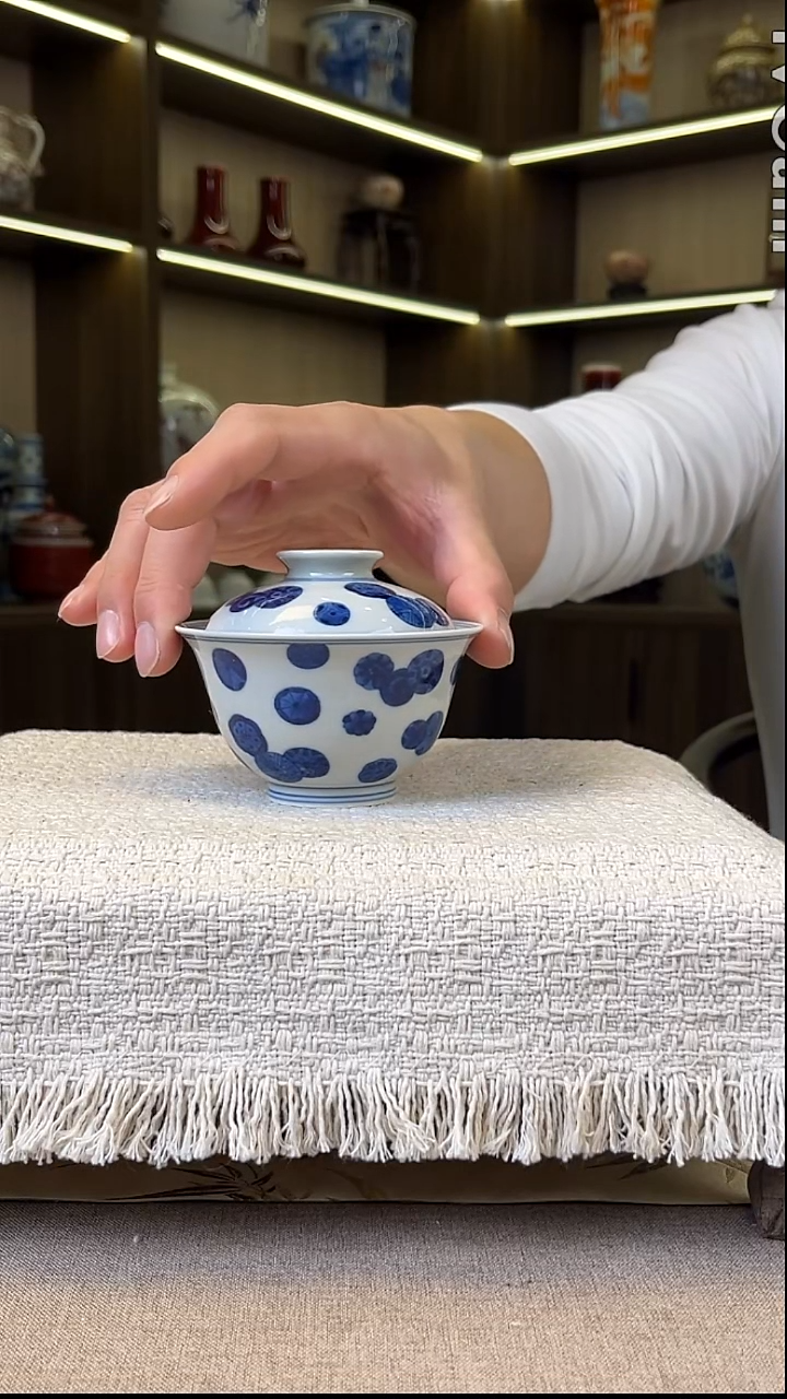 瓷片景德镇毛仔柴窑杯