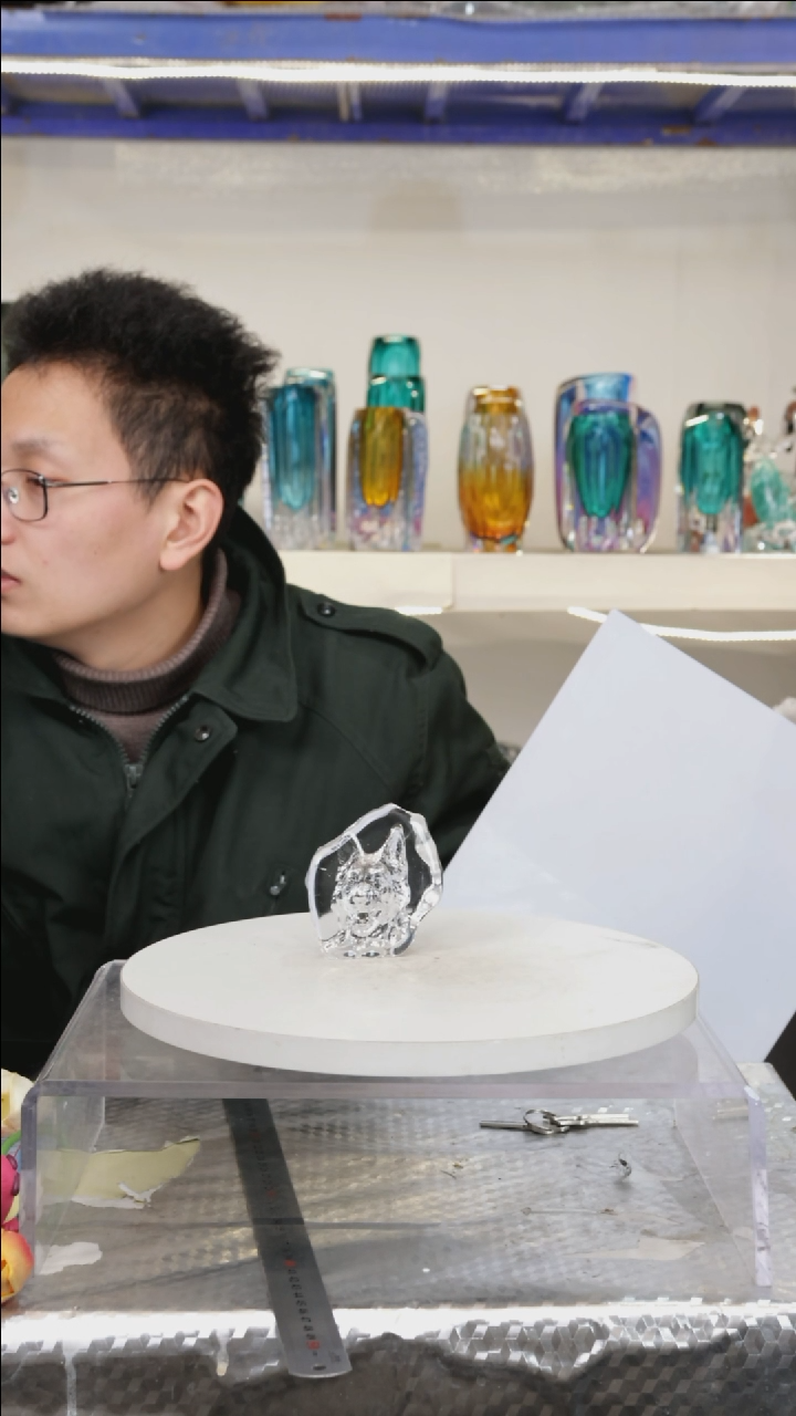 【闪购商品】琉璃【幻彩】高精品琉璃正常手工痕迹