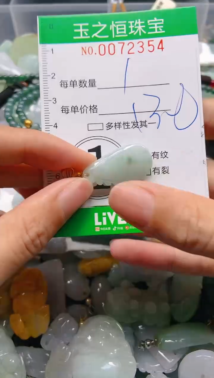 翡翠未镶嵌颈饰闪购0072354