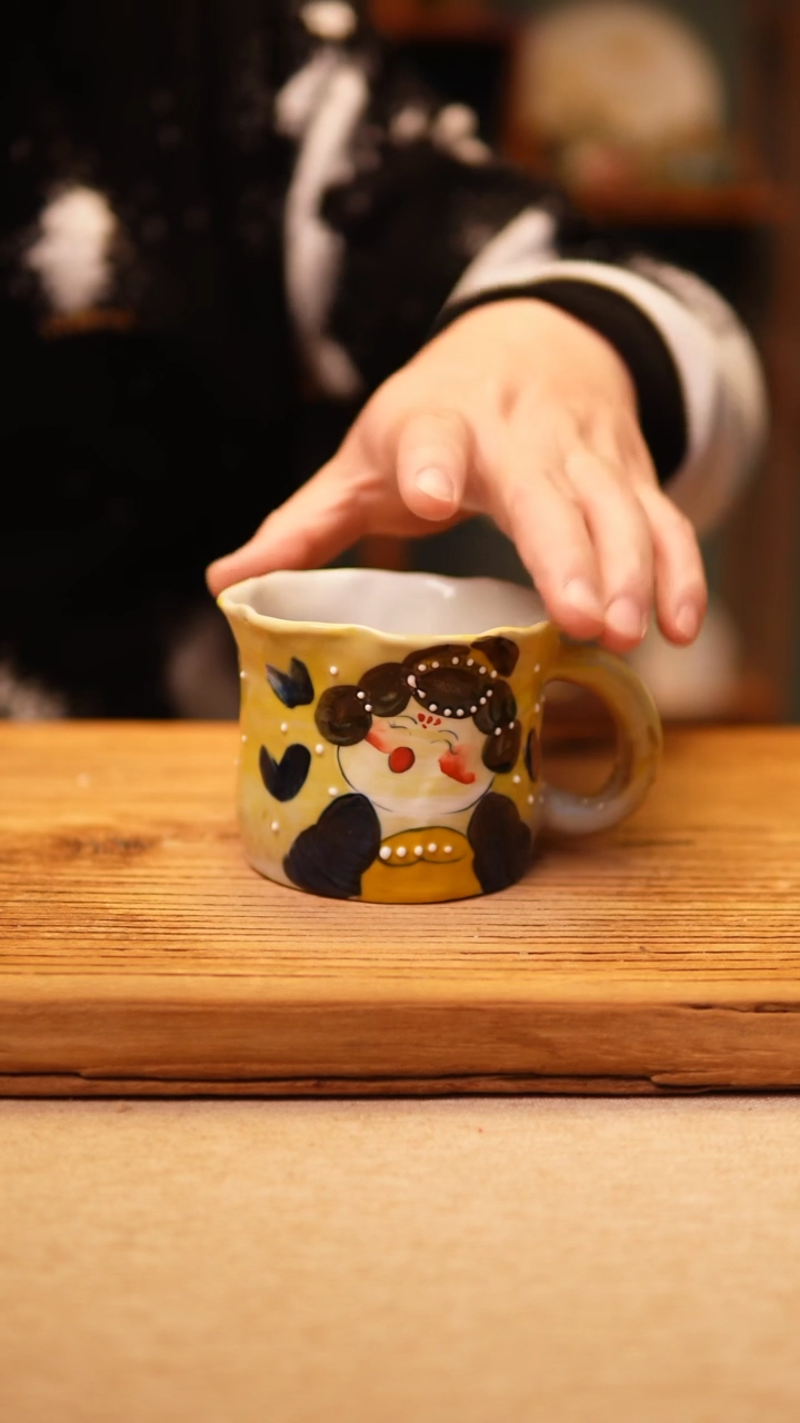 【闪购商品】@@陶园瓷舍@@纯手工手绘@高温釉下彩