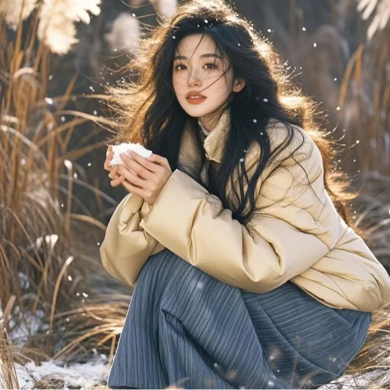 G2羽绒服大被子女装现货保暖加厚大韩版编码大码羽绒服